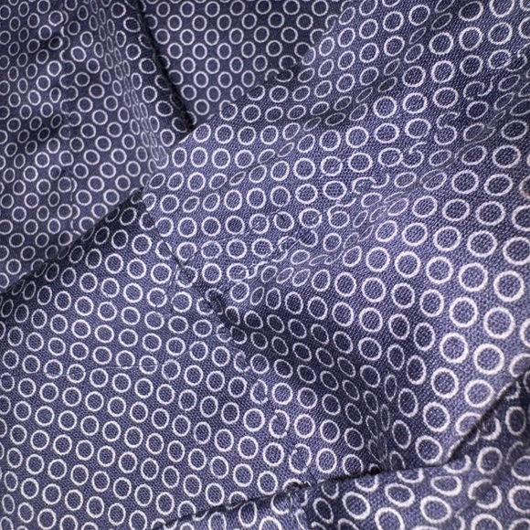 Egara Mens Button Down Dress Shirt Long Sleeve Non Iron Slim Fit Blue XL - Picture 12 of 12